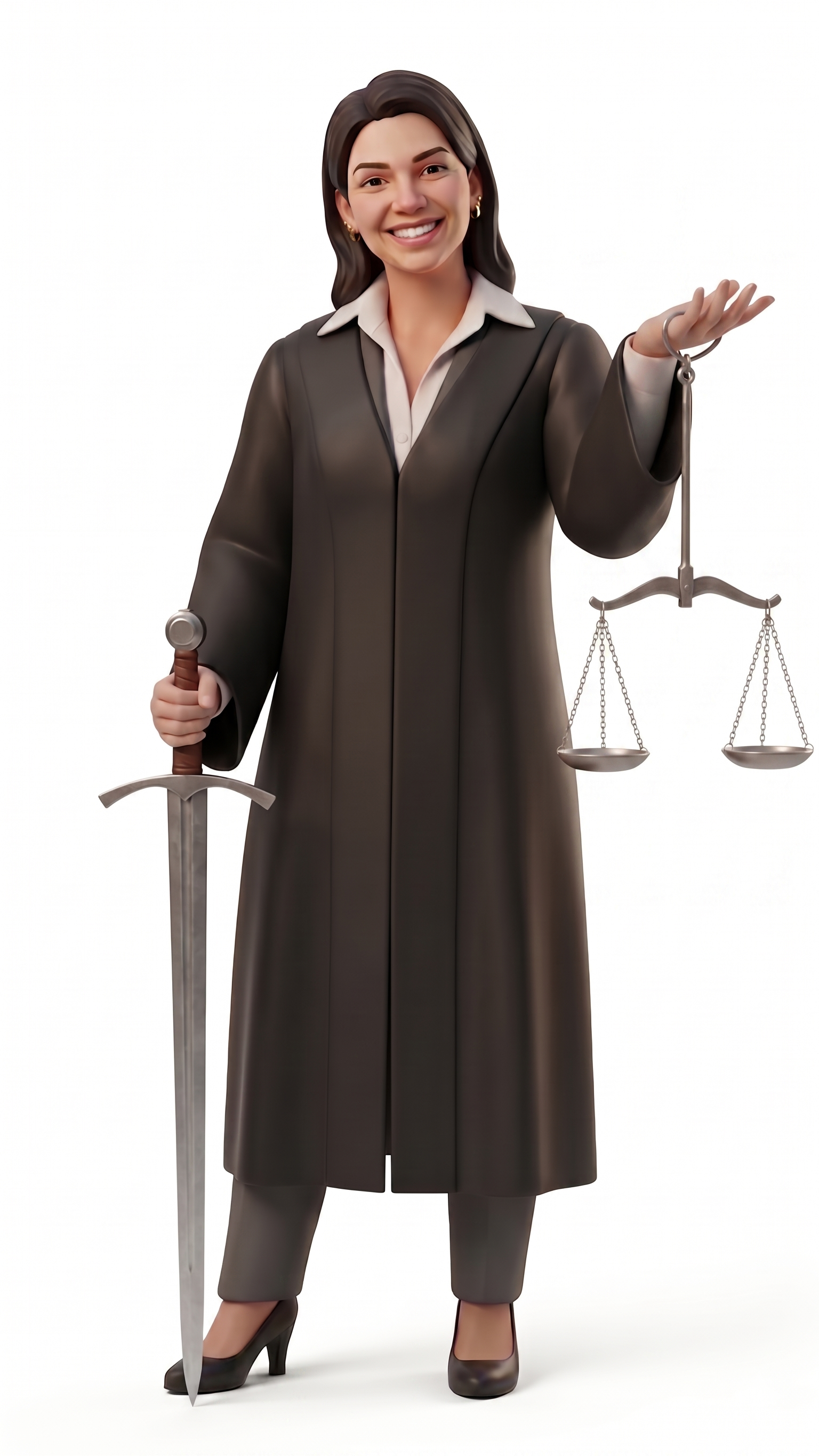 Lady of Justice – KI-Konzept (Gemini)